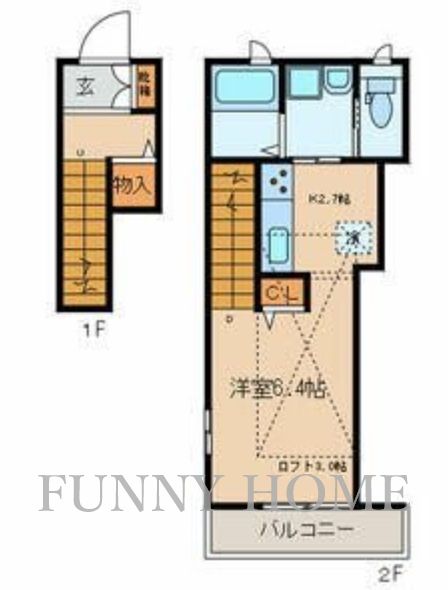 メゾンHana赤堤IIの間取り写真