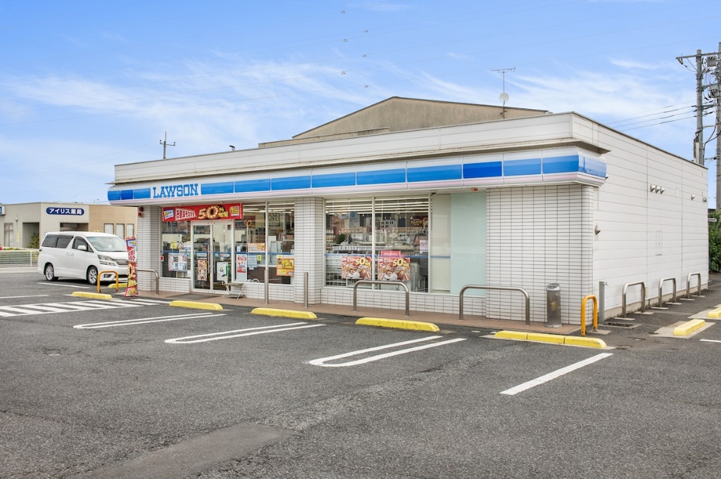 コンビニ　ローソン 高崎下佐野町店（コンビニ）まで185m