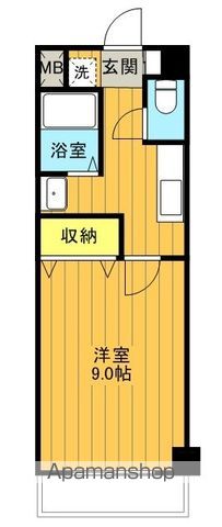 ＪＲ東北本線 郡山駅 バス乗車時間：15分 最寄りバス停で下車 徒歩7分 8階建 築20年の間取り写真