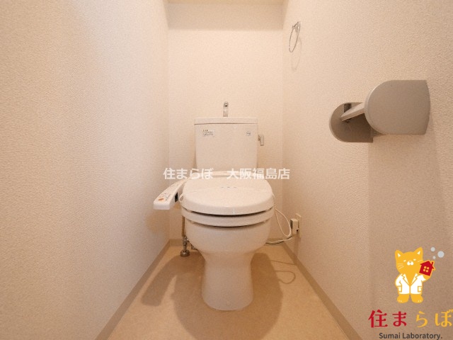 地下鉄千日前線 桜川駅 徒歩4分 7階建 築21年のトイレ写真