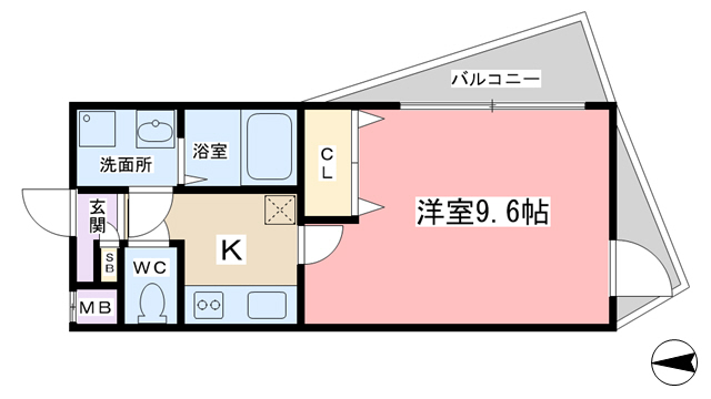 エスペランサ山科の間取り写真