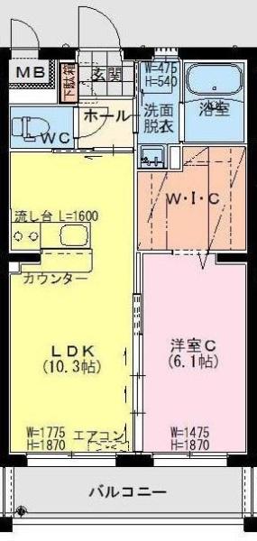 maison・glycineの間取り写真