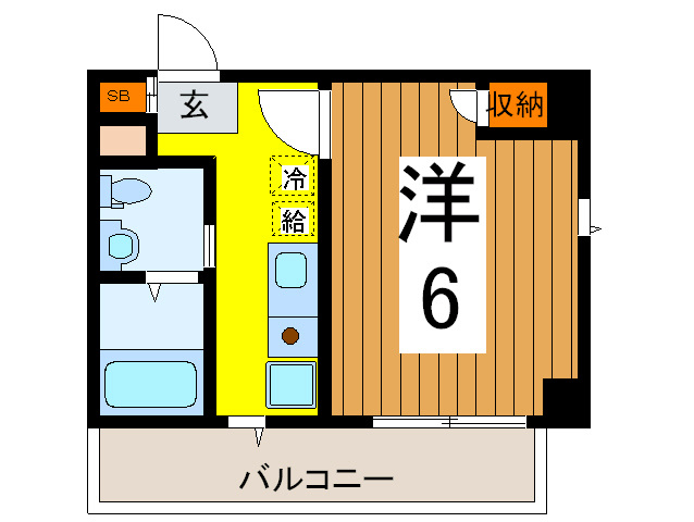 アクシーズグランデ浦和東仲町Sの間取り写真