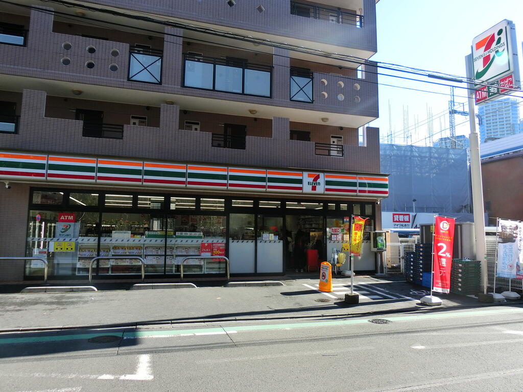 コンビニ　セブンイレブン世田谷玉川台店（コンビニ）まで422m