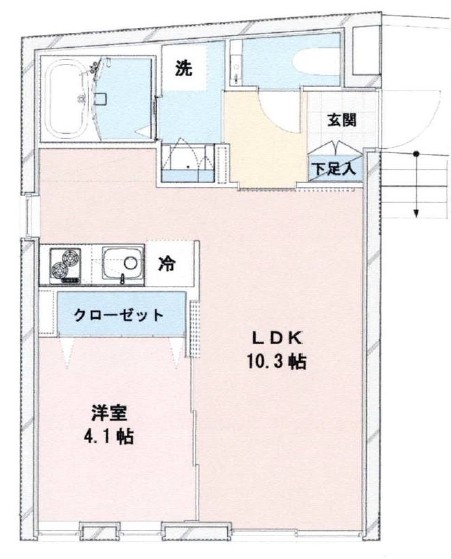 Dorf上目黒の間取り写真