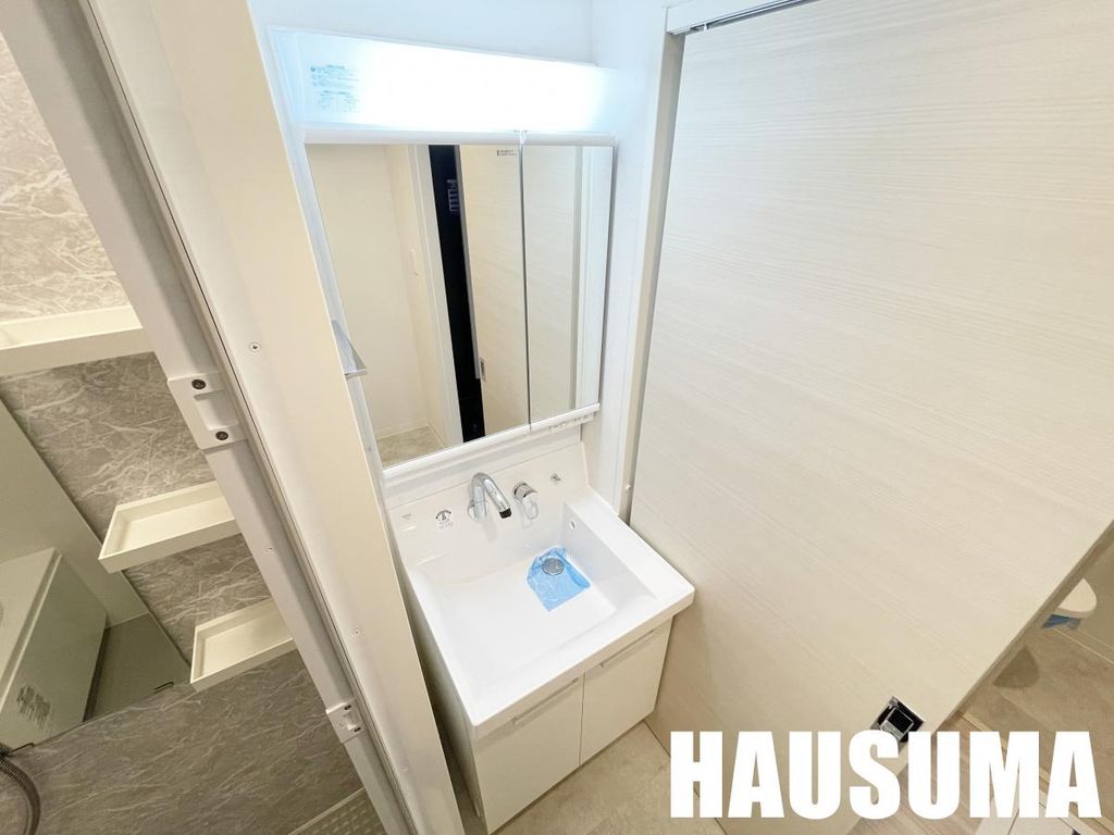 洗面設備　※他号室参考写真です