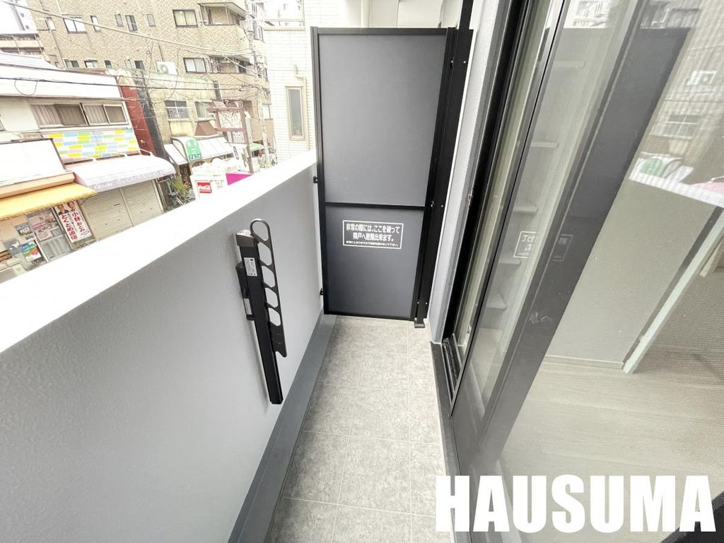 バルコニー　※他号室参考写真です