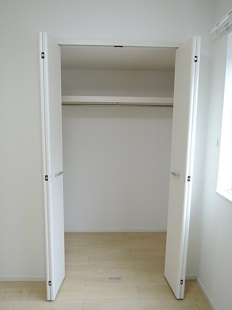 収納　収納完備でお部屋を広くお使いいただけます。