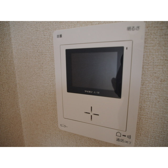 セキュリティ　モニター付きインターホン