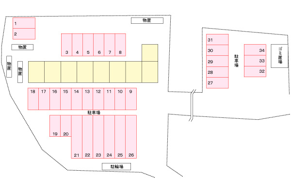 駐車場　区画図