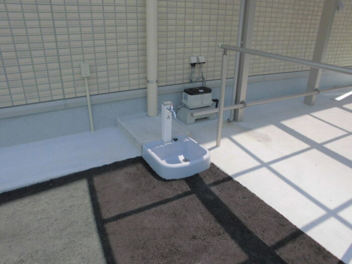 その他設備　ペット足洗水栓