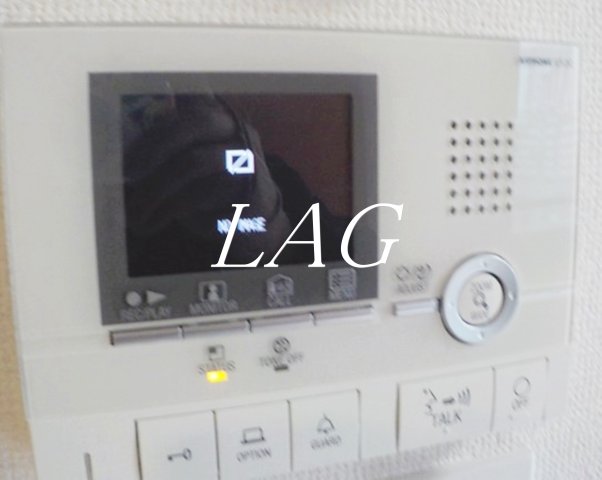 セキュリティ　モニター付きインターフォンです。