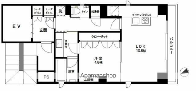 アセット大森の間取り写真