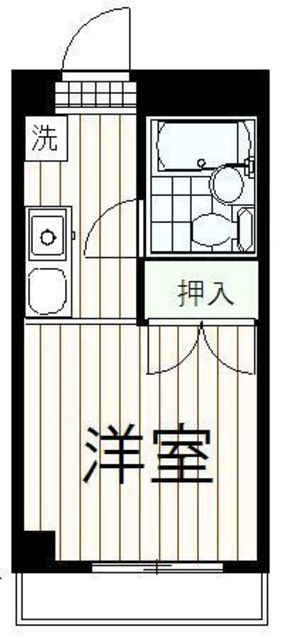 多摩都市モノレール 大塚・帝京大学駅 徒歩9分 3階建 築37年の間取り写真