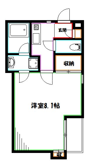 HOUSEしゅんざんの間取り写真
