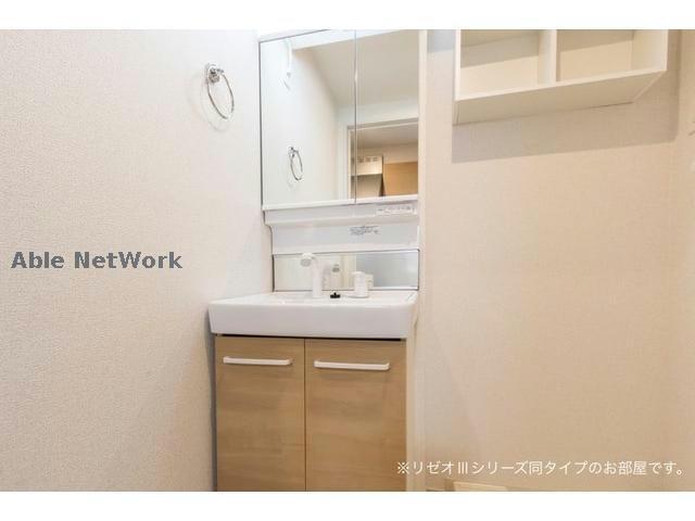 洗面設備　イメージ（同社施工事例）