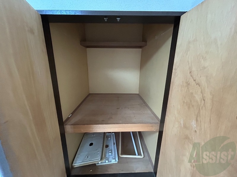 収納　収納もバッチリあるのでお部屋が片付きますよ！