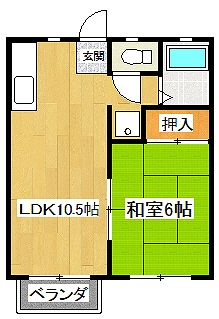 ビブロスヒルDの間取り