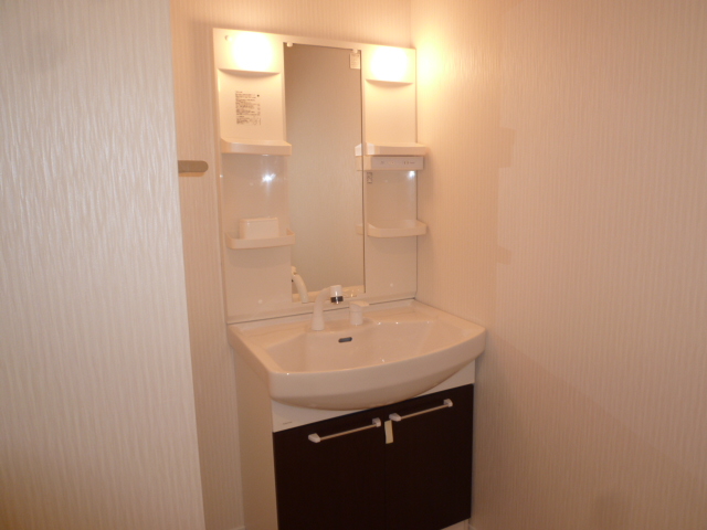 洗面設備　朝シャンできますぅ～