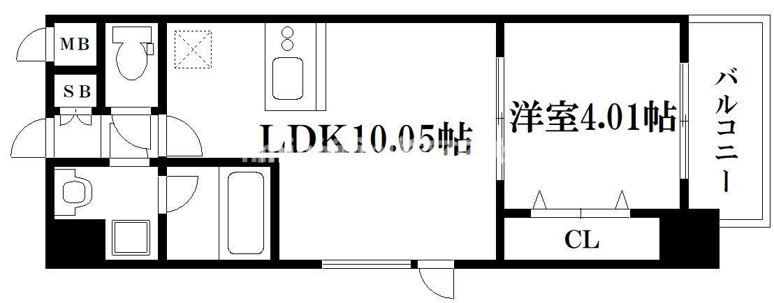 La Douceur放出の間取り