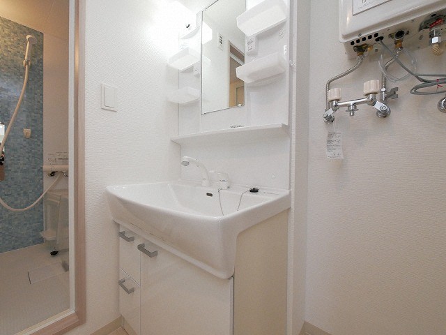 洗面設備　シャワードレッサー付きです！