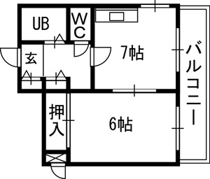 札幌ＪＯＷ２ビルの間取り