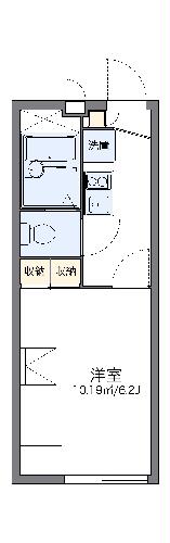 レオパレスパルコートIIの間取り