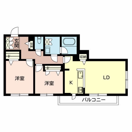 シャーメゾンオリーブの間取り