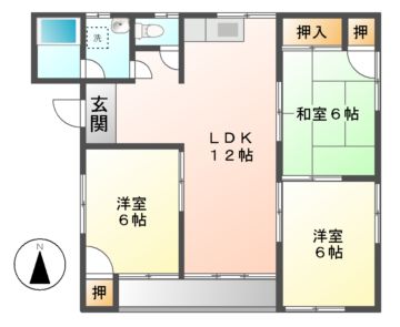 サンシティ雅の間取り