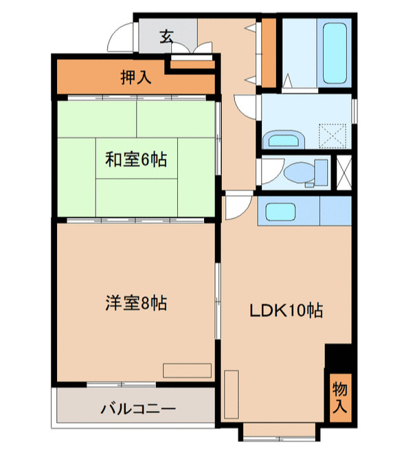 【リアライズ千歳の間取り】