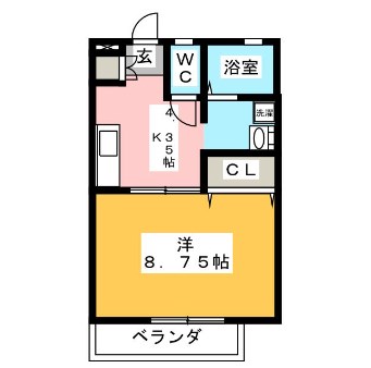 グリーンフォレストの間取り