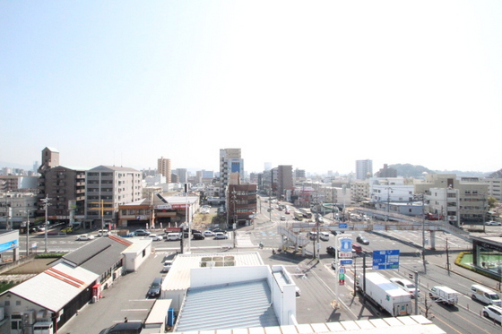 【広島市西区南観音のマンションの眺望】