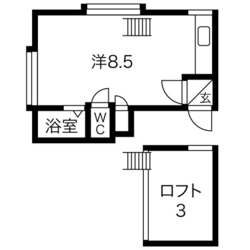 キーウエストハウスの間取り