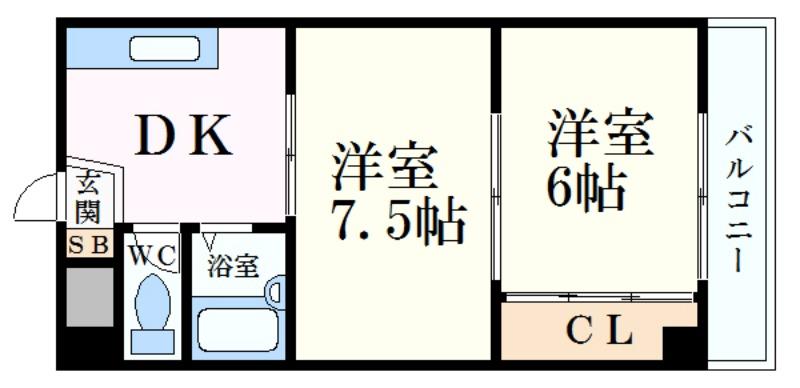 シティエステート城南の間取り