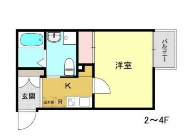 世田谷区上野毛のマンションの間取り