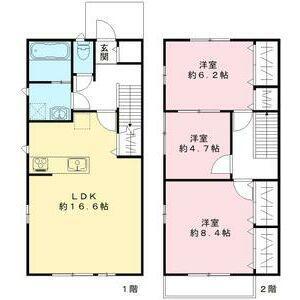 コンフォール蜜柑山の間取り