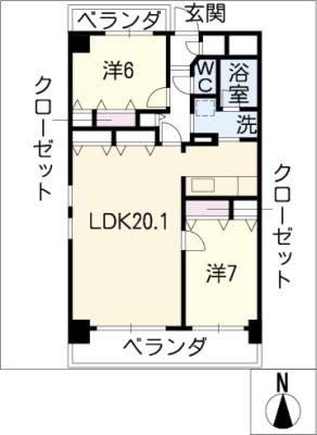 ティンガーラ石川橋の間取り