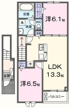 （新築）リバーストーン　マキバ　IIの間取り