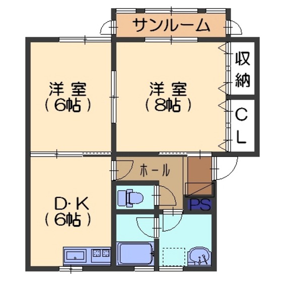 ロジデンスＭの間取り