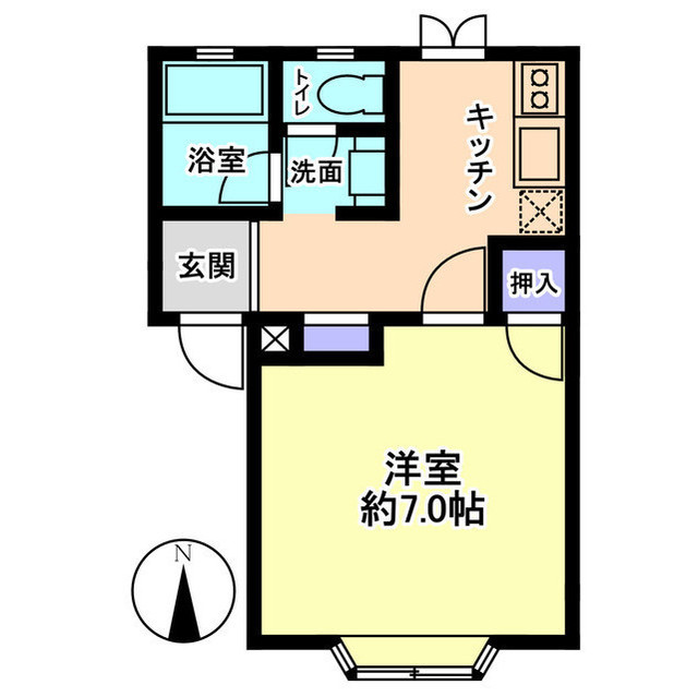 信開セルーラ細工町の間取り