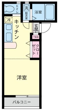 ルミナス鵠沼の間取り