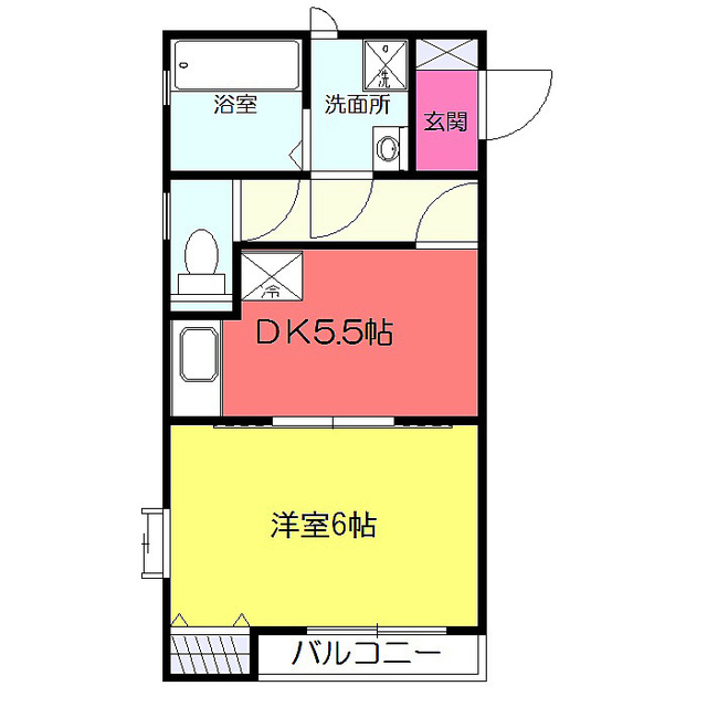 ファーストヒル竹山の間取り