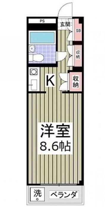 エイムハイツの間取り