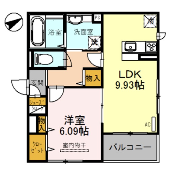 Sru　Casaの間取り