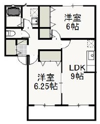 クリスタルパレスＣの間取り