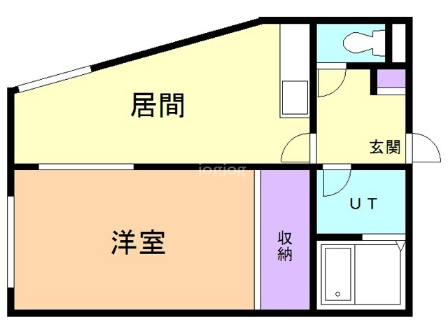 サンクレスト西富の間取り