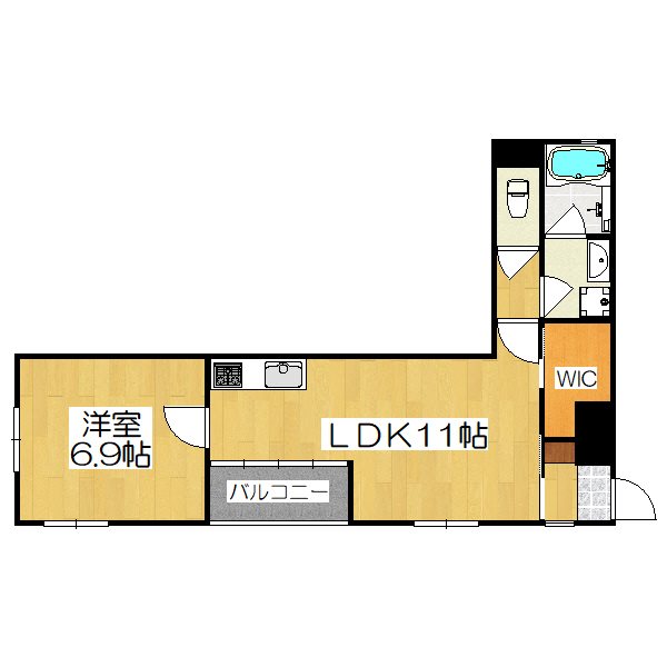 パーシモン御所南の間取り