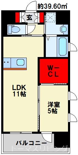 DAIMON　HILLS勝山公園の間取り