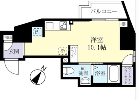 グラーヴェ三の丸の間取り