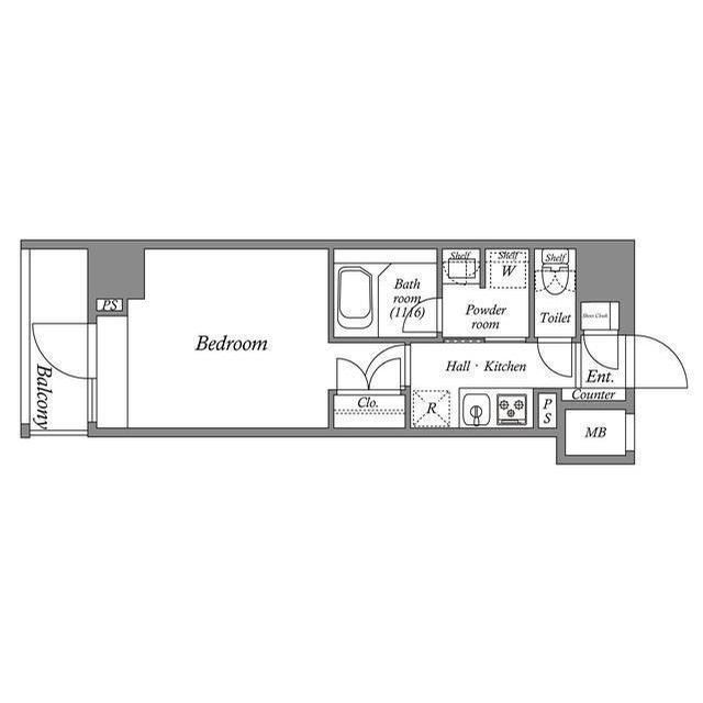 ACP Residence 亀戸の間取り